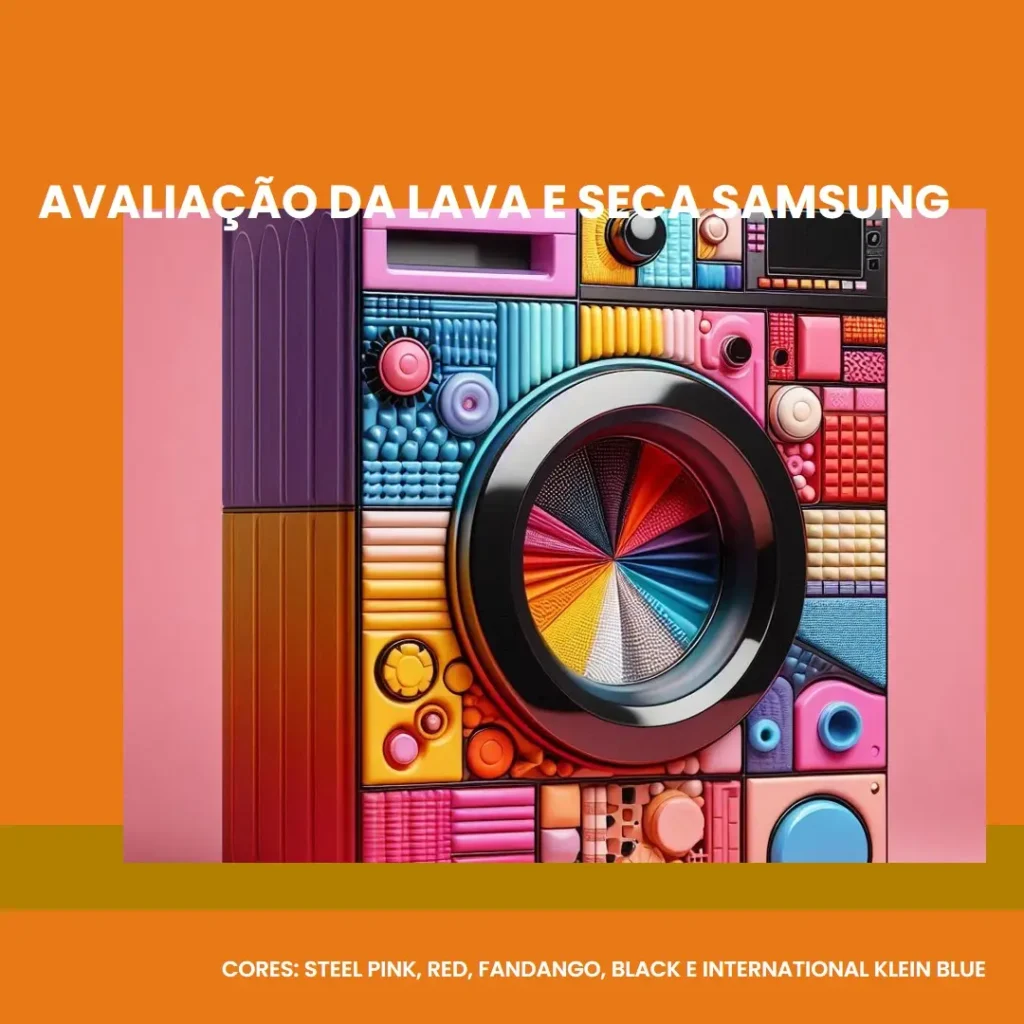 Lava & Seca 11 Kg Samsung SmartThings Inox Look com 12 Programas