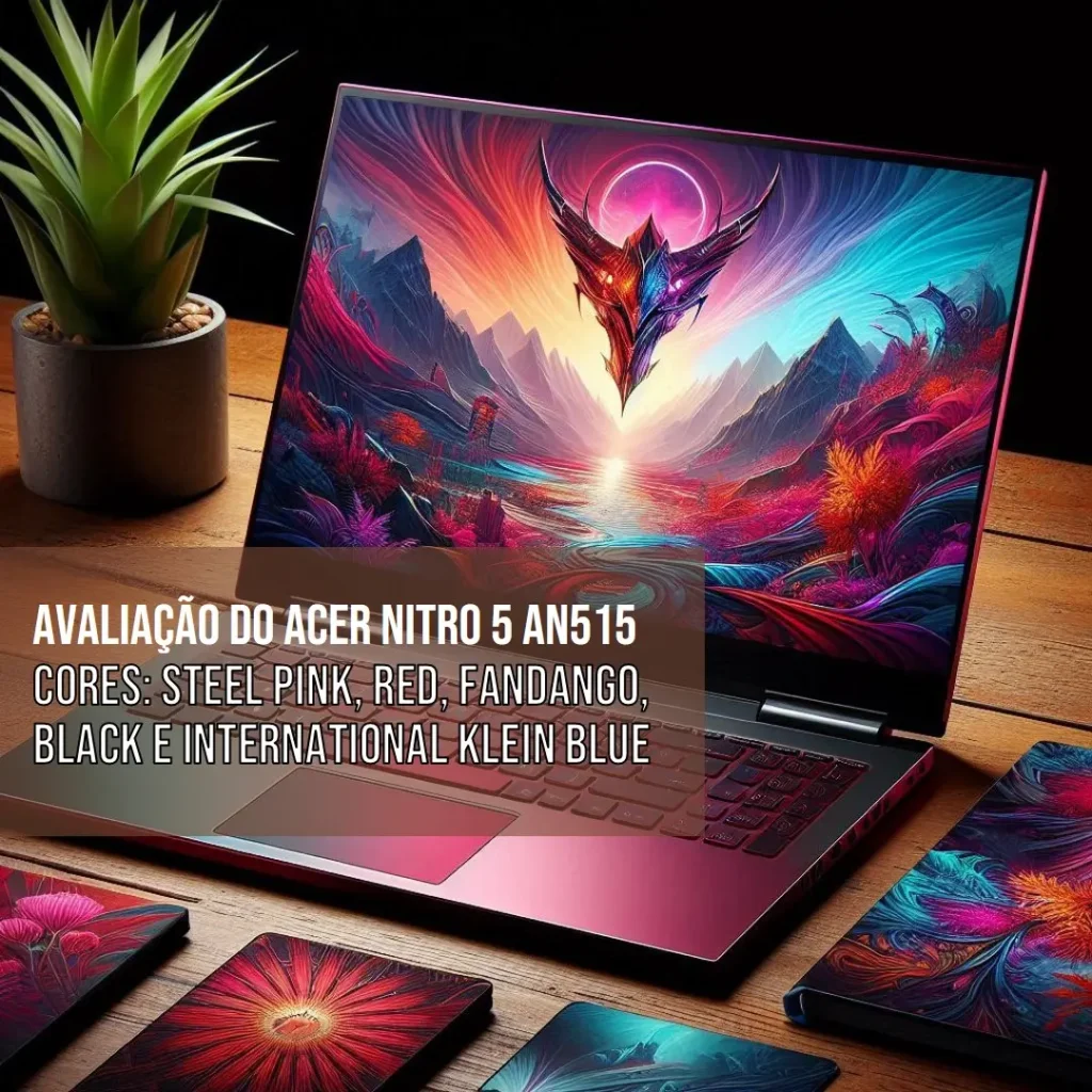 Acer Nitro 5 AN515-58-57Y8 Laptop para Jogos | Intel Core i5 e RTX 3050 Ti