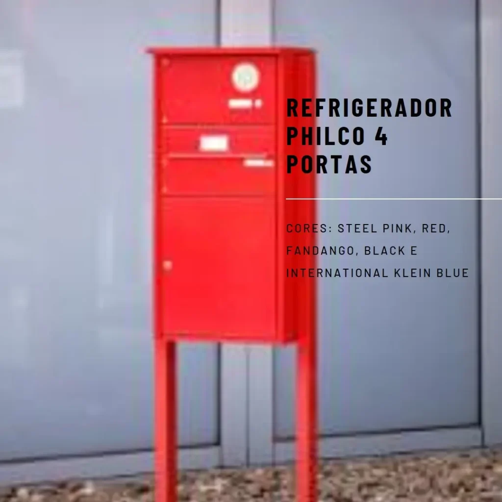 Refrigerador 4 Portas Inverse Plus Philco 498L PRF510I Inox