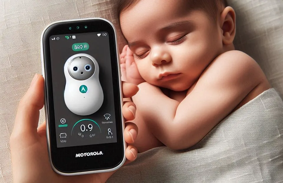 Motorola Babá Eletrônica VM85 LCD 5.0 Wi-Fi: Conforto e Segurança para Seu Bebê