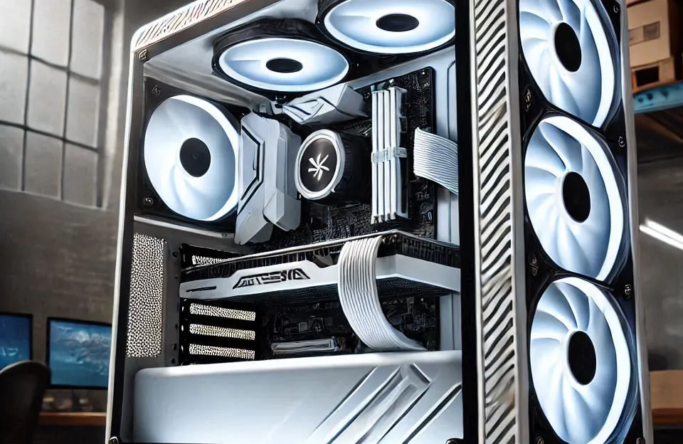 Gabinete Redragon Wideload Extreme Vidro Curvo Branco CA-605W: Refrigeração e Design Premium