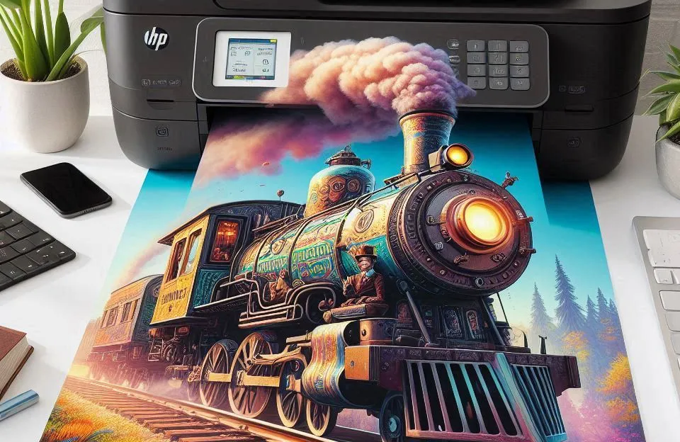 Multifuncional HP Smart Tank 584: Impressão Rápida e Econômica