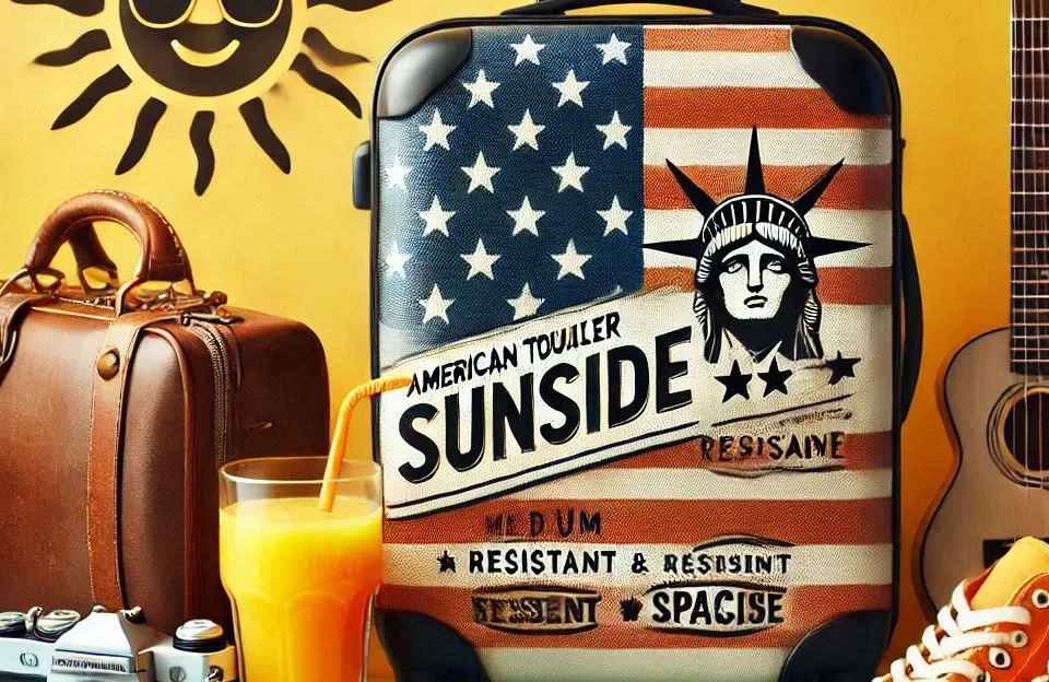 Mala American Tourister Sunside: Tamanho Médio, Resistente e Espaçosa