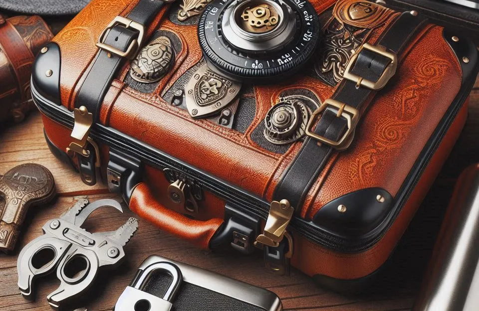 Kit 3 Malas de Viagem ABS com Trava de Senha e Frasqueira