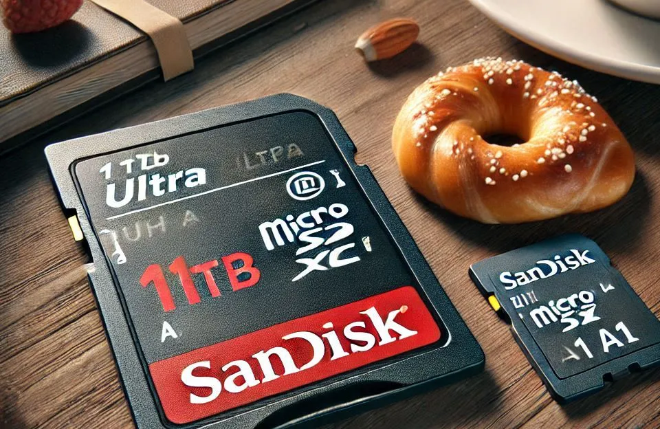 SanDisk Cartão de Memória 1TB Ultra MicroSDXC UHS-I com Adaptador - 120MB/s, Full HD, A1
