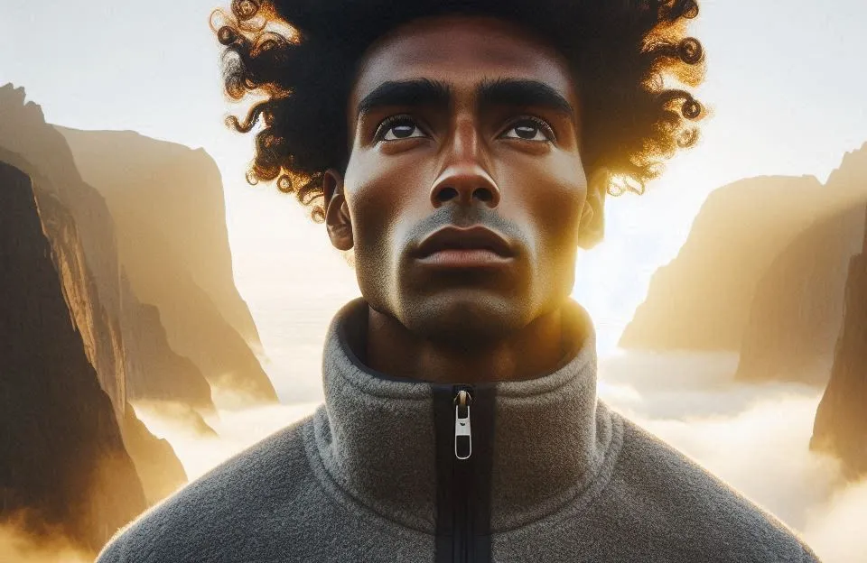 THE NORTH FACE Âncora Masculina com Zíper 1/4: Conforto e Sustentabilidade