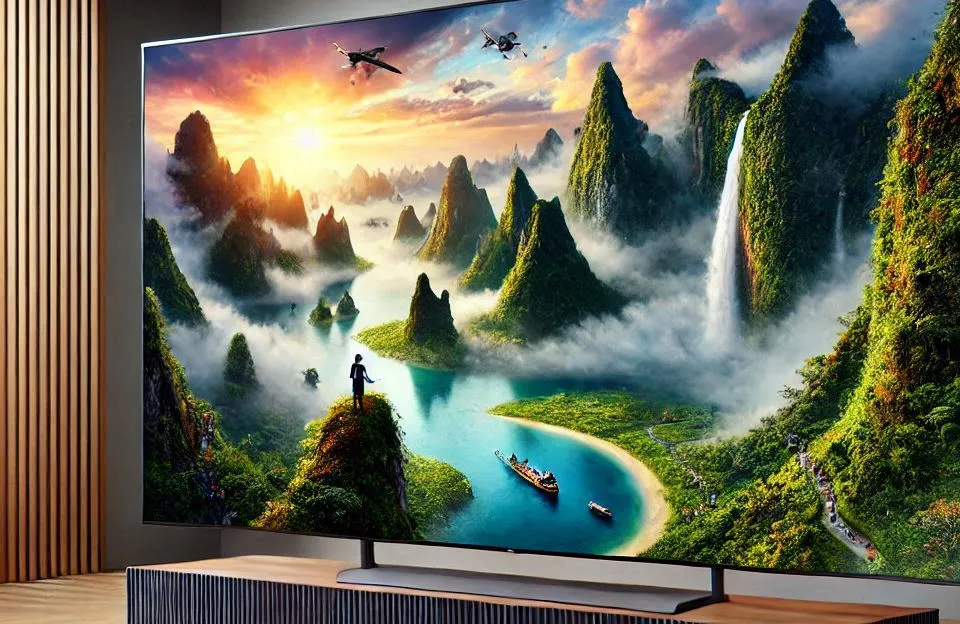 Samsung Smart TV 75 polegadas QLED 4K 75Q70D - Processador AI, Design AirSlim
