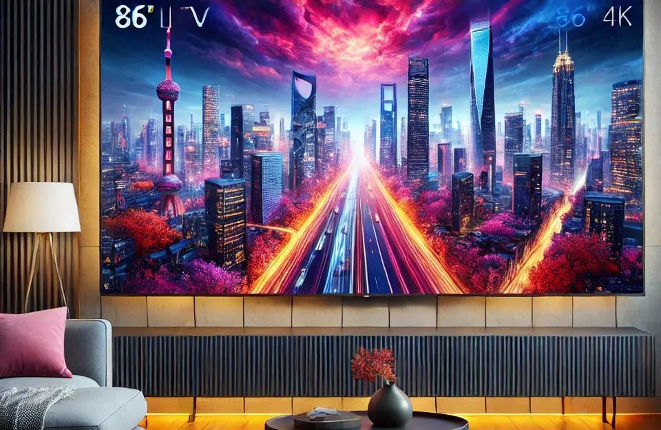 Smart TV 86" 4K LG UHD ThinQ AI: Tecnologia e Conectividade de Ponta