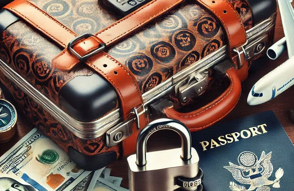 Mala de Viagem de Bordo com Cadeado TSA Polo King - Conforto e Segurança