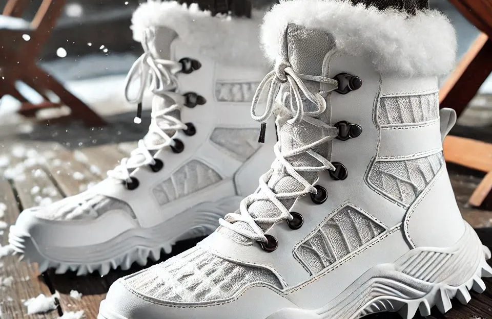 Sapatos Descalços Impermeáveis: Botas de Neve Femininas e Masculinas para Inverno