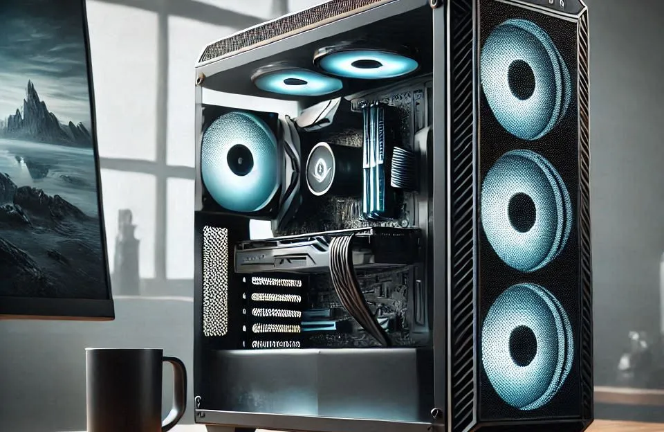 Gabinete Cooler Master TD300 Mesh - Mini Tower com Vidro Temperado