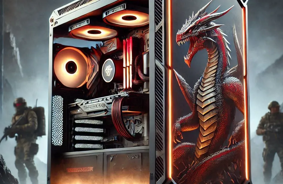 Gabinete Gamer Redragon Wideload Pro - Design e Funcionalidade Impressionantes