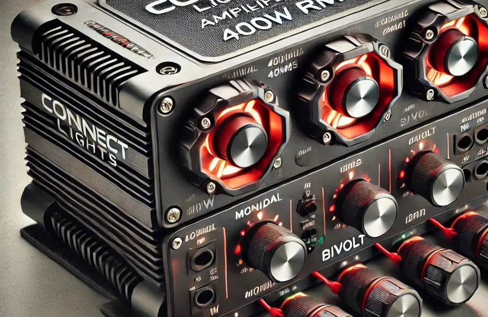 Caixa Amplificada Connect Lights, Mondial, 400W RMS, Bivolt
