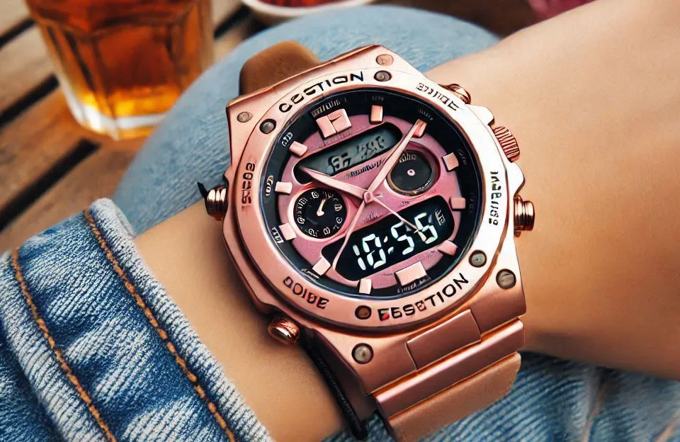 Relógio Casio Feminino Digital Rose B640WMR-5ADF: Estilo e Funcionalidade em Um Só Produto
