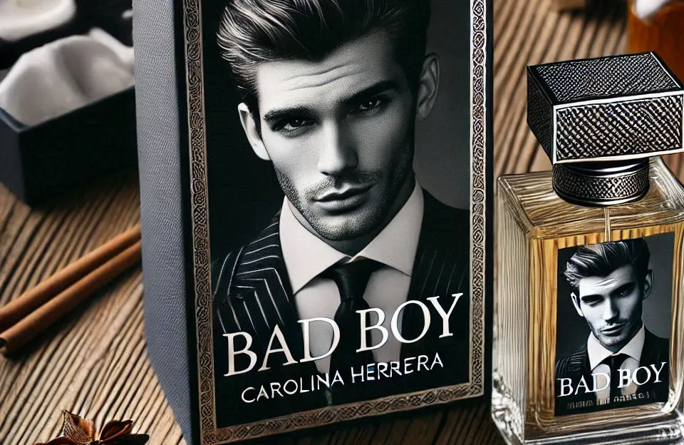 Perfume Masculino Carolina Herrera Bad Boy - Eau De Toilette 100 ml