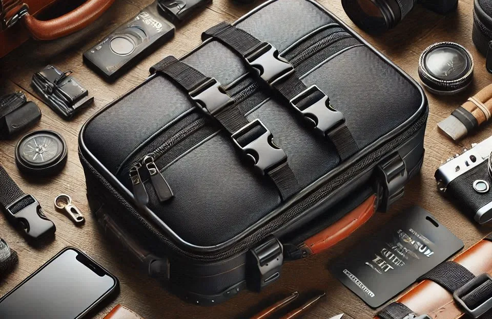 Kit Mala de Viagem ABS 3 Peças Adventure Fortt Preta - KMV01-PT