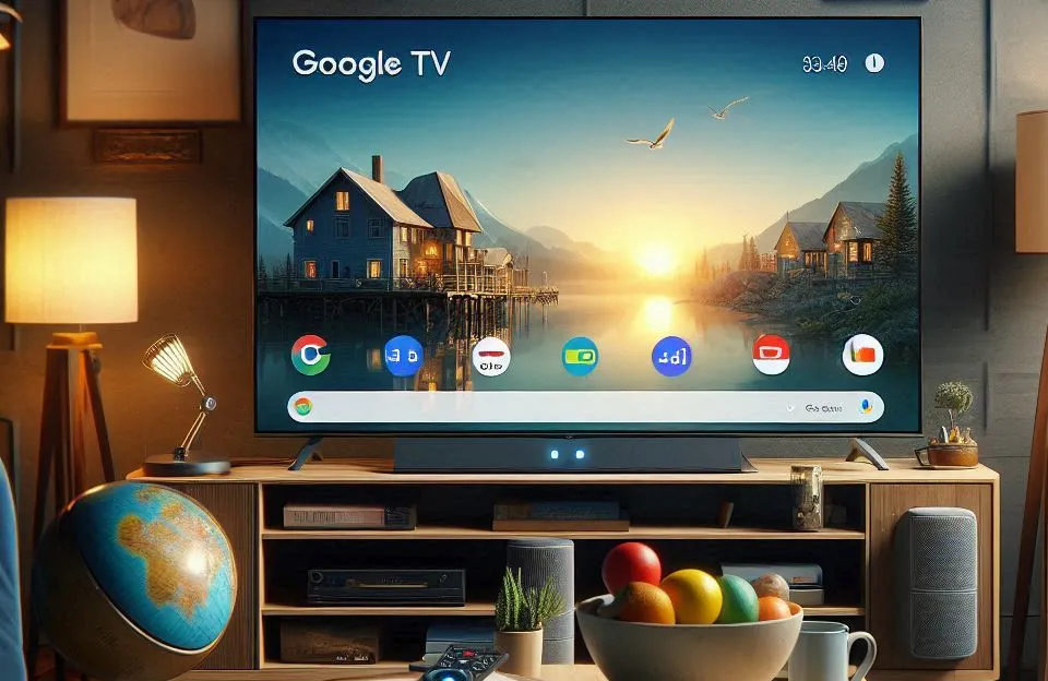 Smart TV Philips 32" HD 32PHG6909/78 Google TV, Comando de Voz, HDR