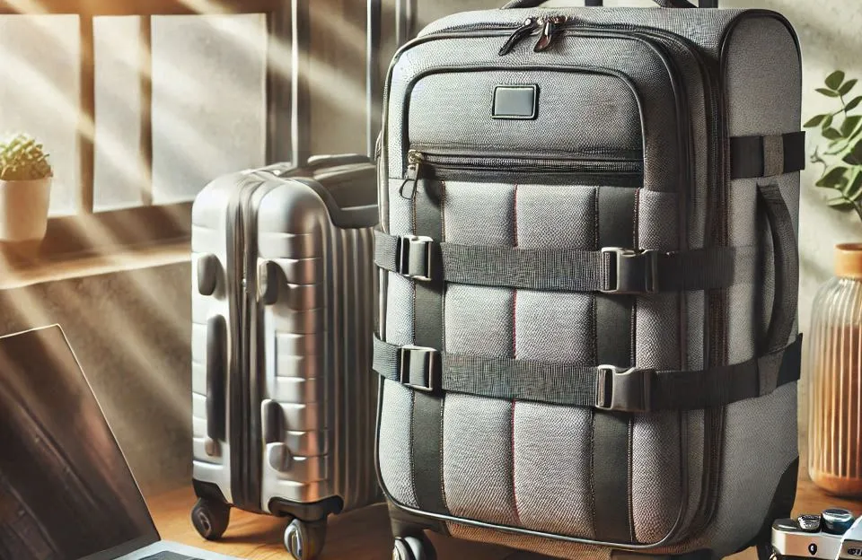 Mala de Viagem Média 23Kg Rodas Duplas 360 Fibra Rígida de Polipropileno