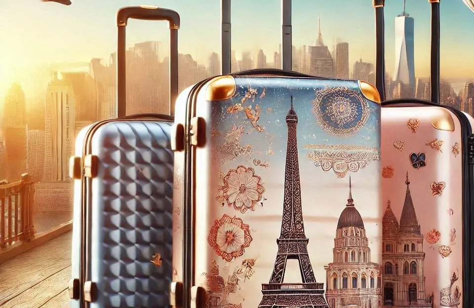 Mala Média em ABS com 4 Rodas 360 - AeroMalas Paris