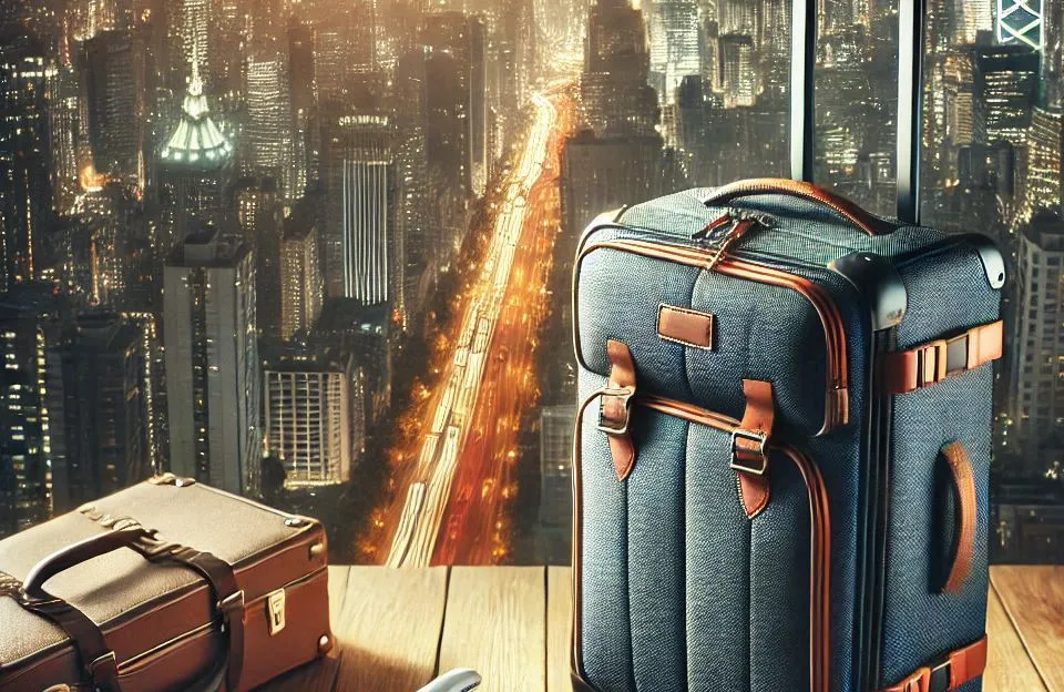 Mala de Viagem Média 23kg com Rodas Duplas 360: Leve e Resistente