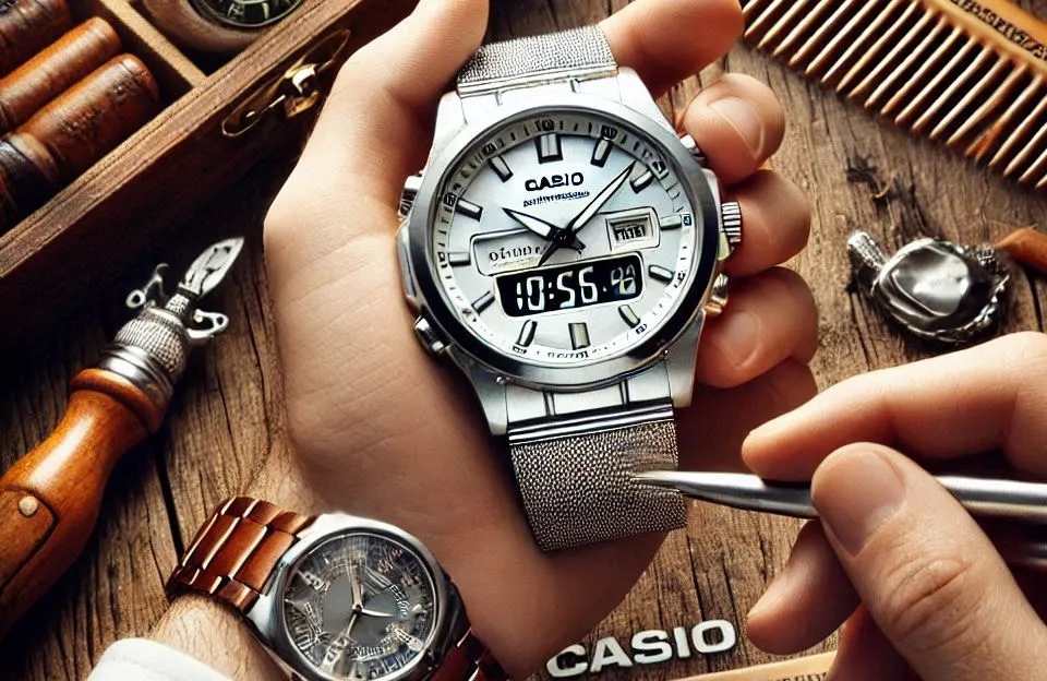 Relógio Masculino Digital Casio AQ-230A-7DMQ Prata: Versatilidade e Elegância