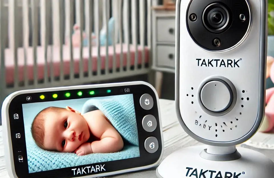 TakTark Babá Eletrônica com Áudio e Visão Noturna