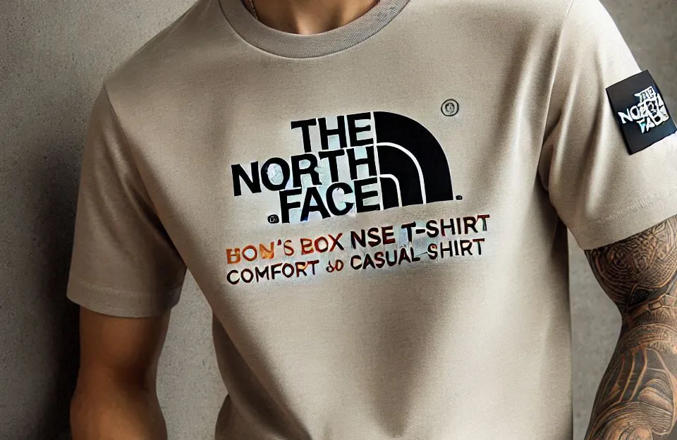 THE NORTH FACE Camiseta masculina Box NSE: Conforto e Estilo Casual