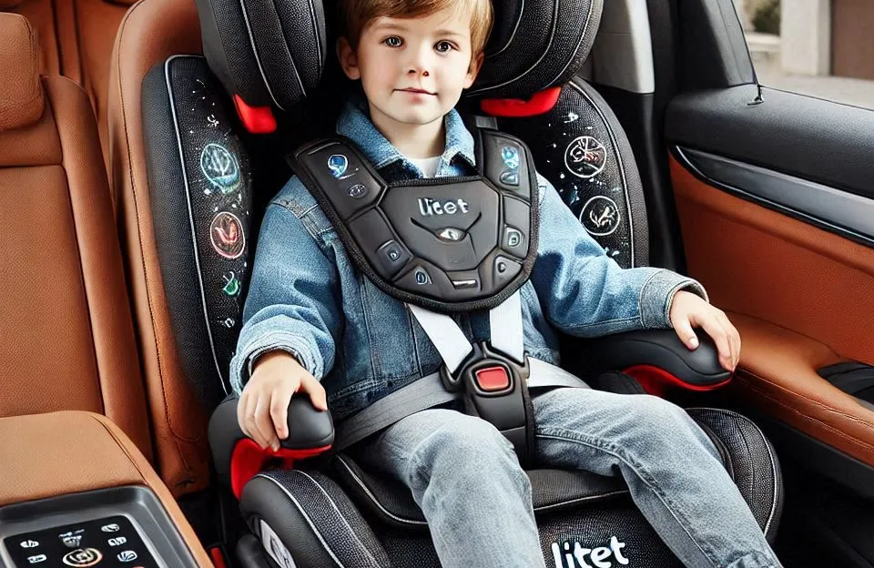 Litet Assento Para Auto Booster 15-36 Kg Isofix Yukon Preto - Bb476