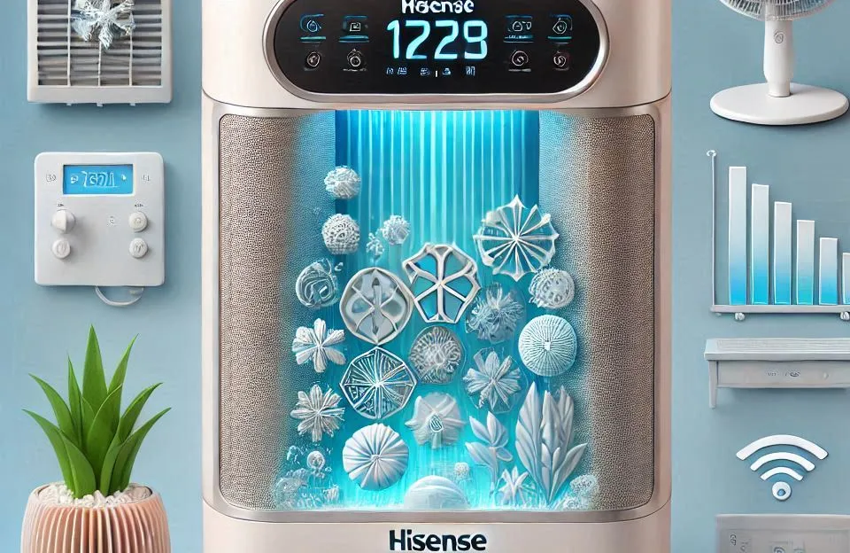 Ar Condicionado Portátil Hisense 12000 BTU/h Wi-Fi AP-12CWBRNPS01