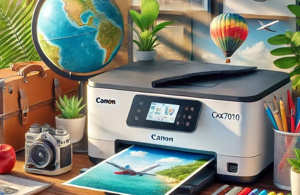 Canon Mega Tank GX7010: Impressora Multifuncional de Alta Performance
