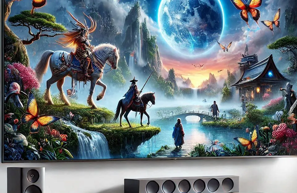 Samsung Smart TV 55" QLED 4K 55Q70D + Soundbar HW-Q600C
