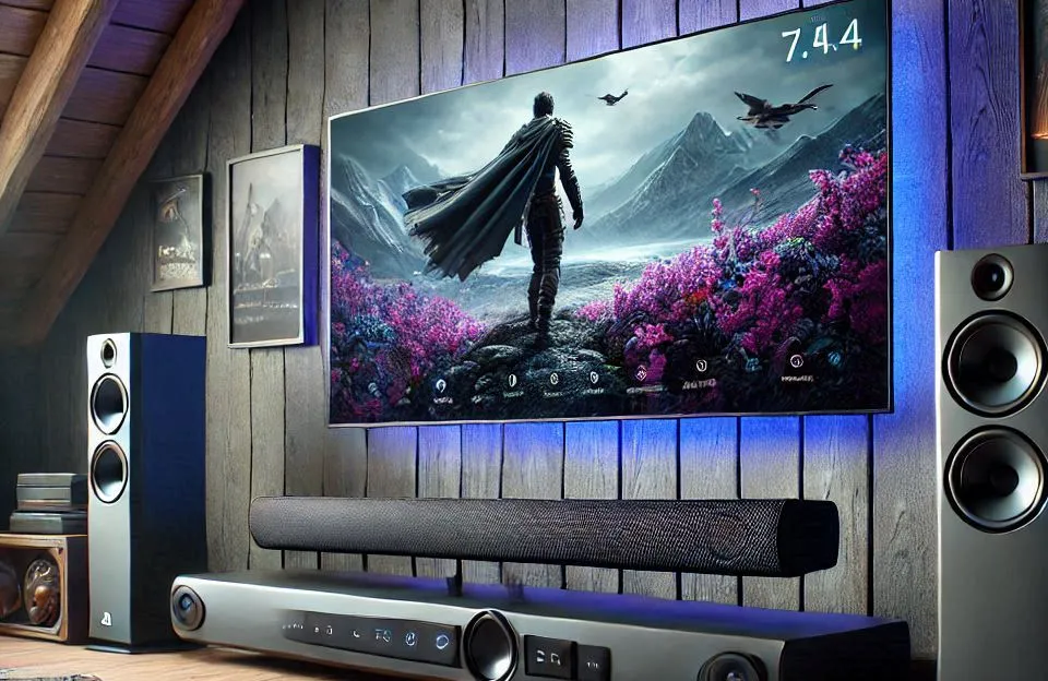 JBL Soundbar Bar 1000: Potência e Som Imersivo em 7.1.4 Canais