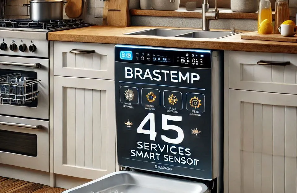 Lava-louças 15 serviços Brastemp com Smart Sensor - BLF61AR