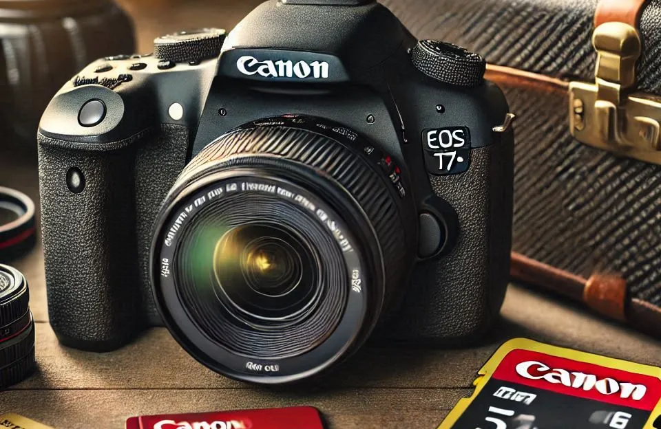 Câmera Canon EOS Rebel T7+ com Kit e Cartão 128GB: Qualidade e Versatilidade