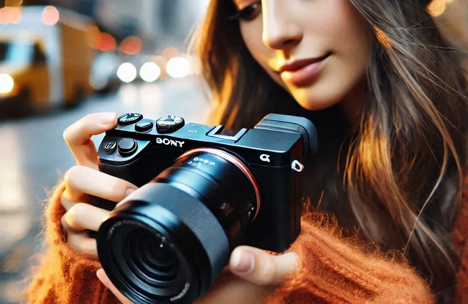 Sony Câmera Vlog ZV-1F para Criadores de Conteúdo e Vloggers