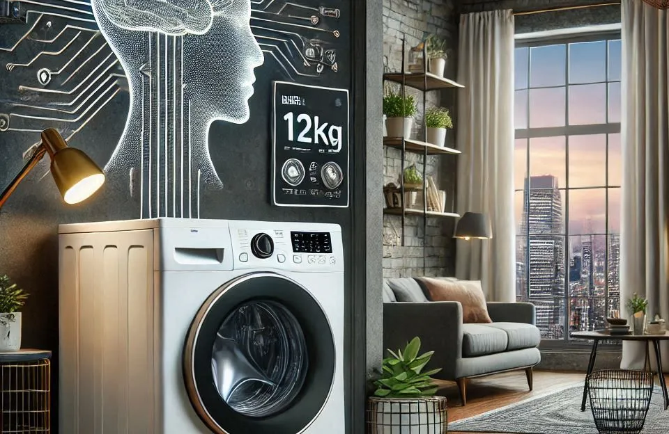 Lava e Seca LG VC4 12kg com Inteligência Artificial AIDD: Praticidade e Tecnologia