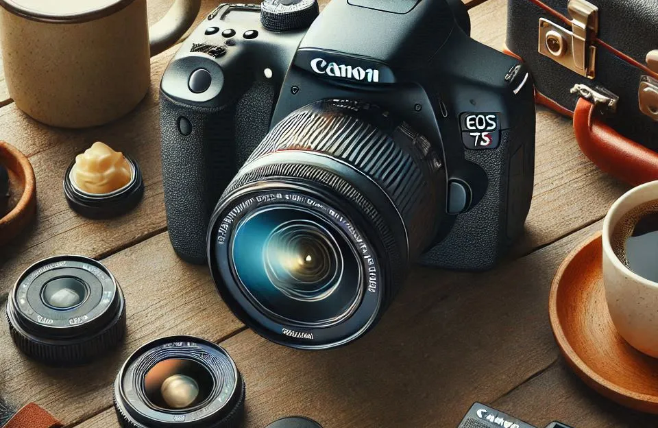 Câmera Digital Canon EOS Rebel T7+ S18-55 IS II BR: Qualidade Profissional ao Seu Alcance