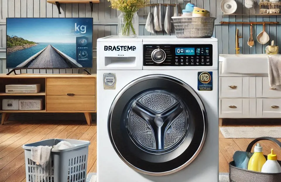 Lavadora Brastemp 10kg com Smart Sensor, Tira Manchas Pro e Motor Inverter