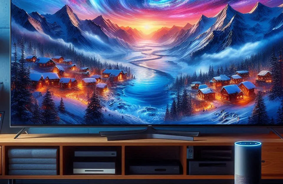Hisense Smart TV 55Q6N 4K QLED com Dolby Atmos e Alexa