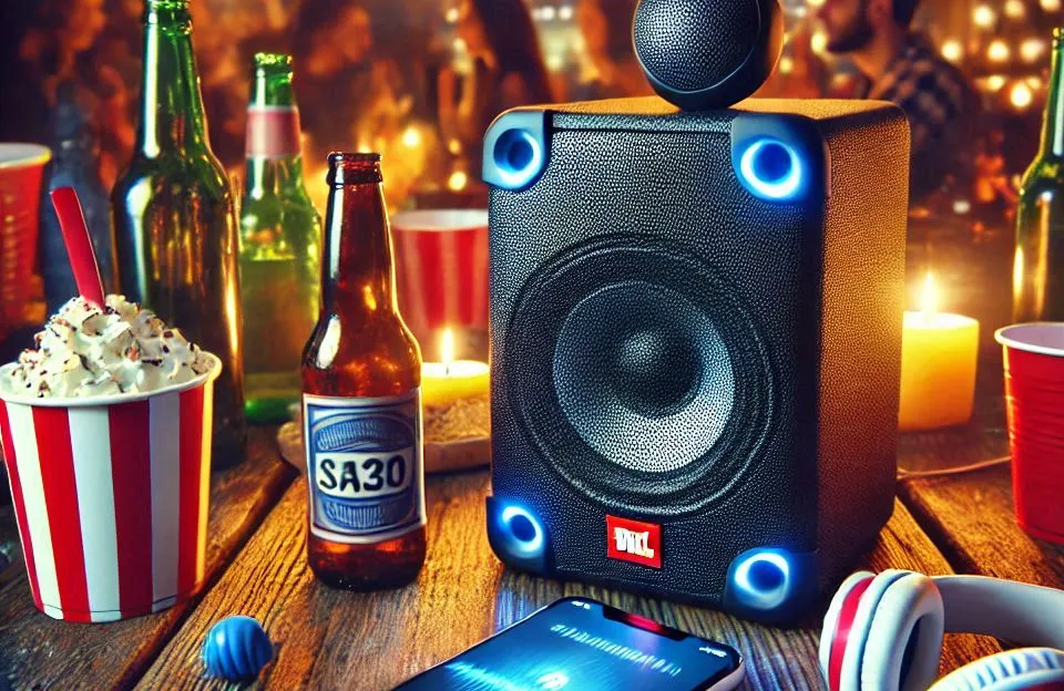 Caixa de Som Bluetooth JBL Partybox Stage 320: Potência e Conectividade