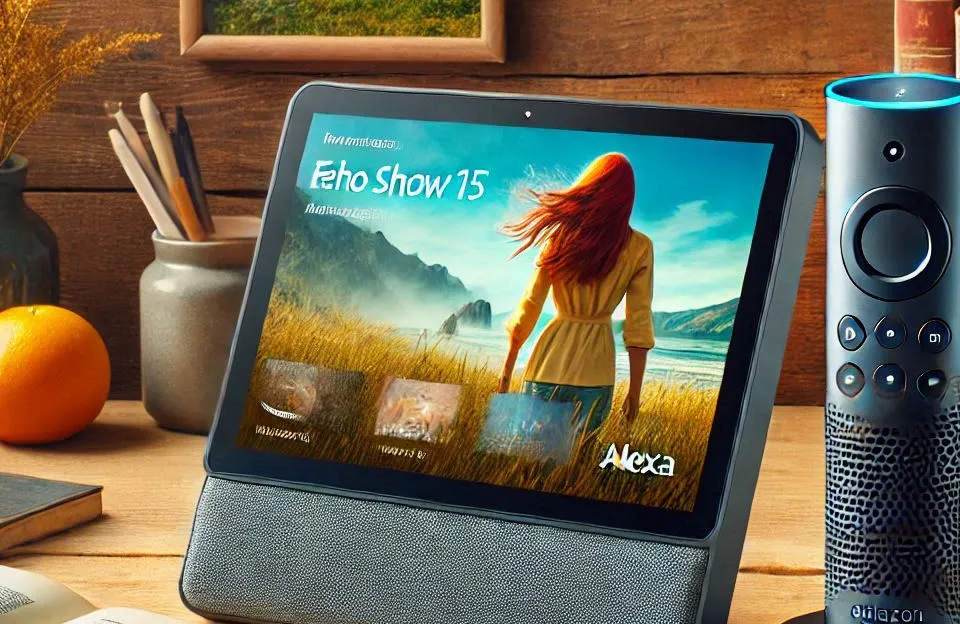Novo Echo Show 15: Smart Display com Fire TV e Alexa