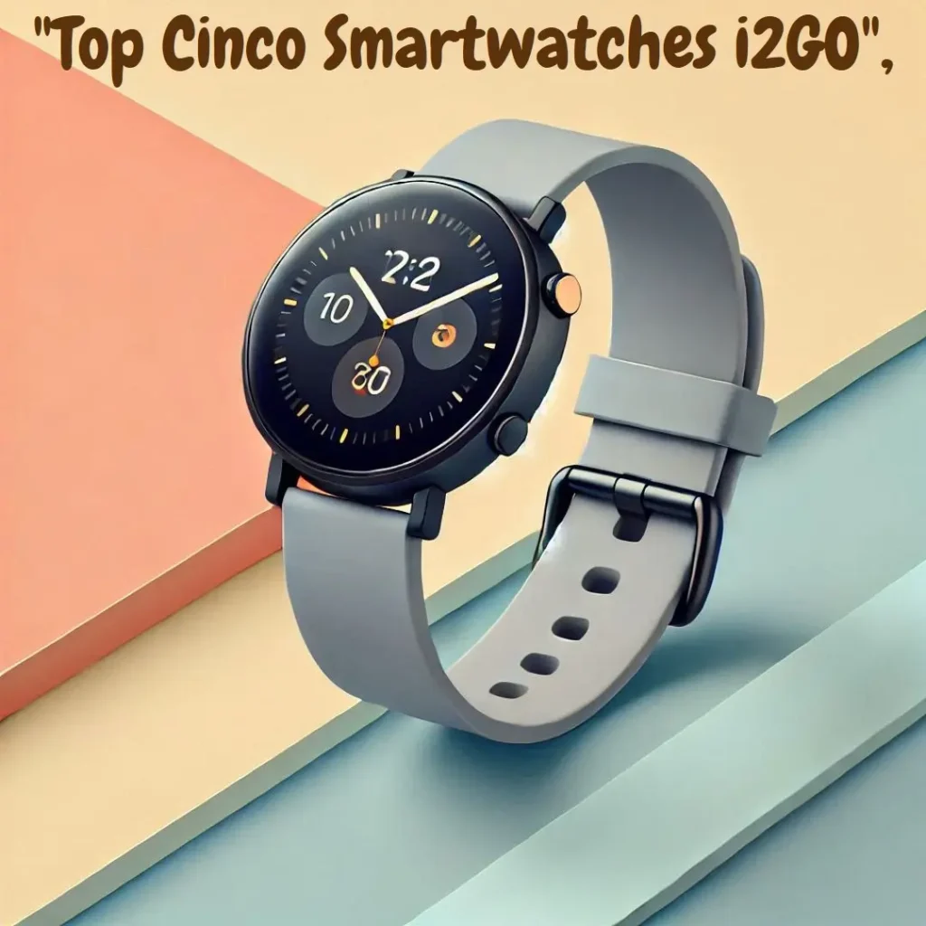 Top Cinco Modelos de smartwatch i2GO
