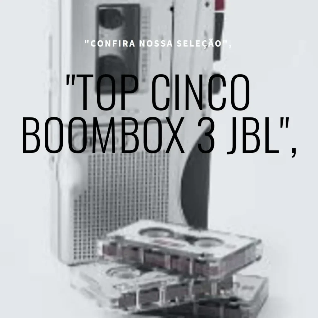Top Cinco Boombox 3 JBL original