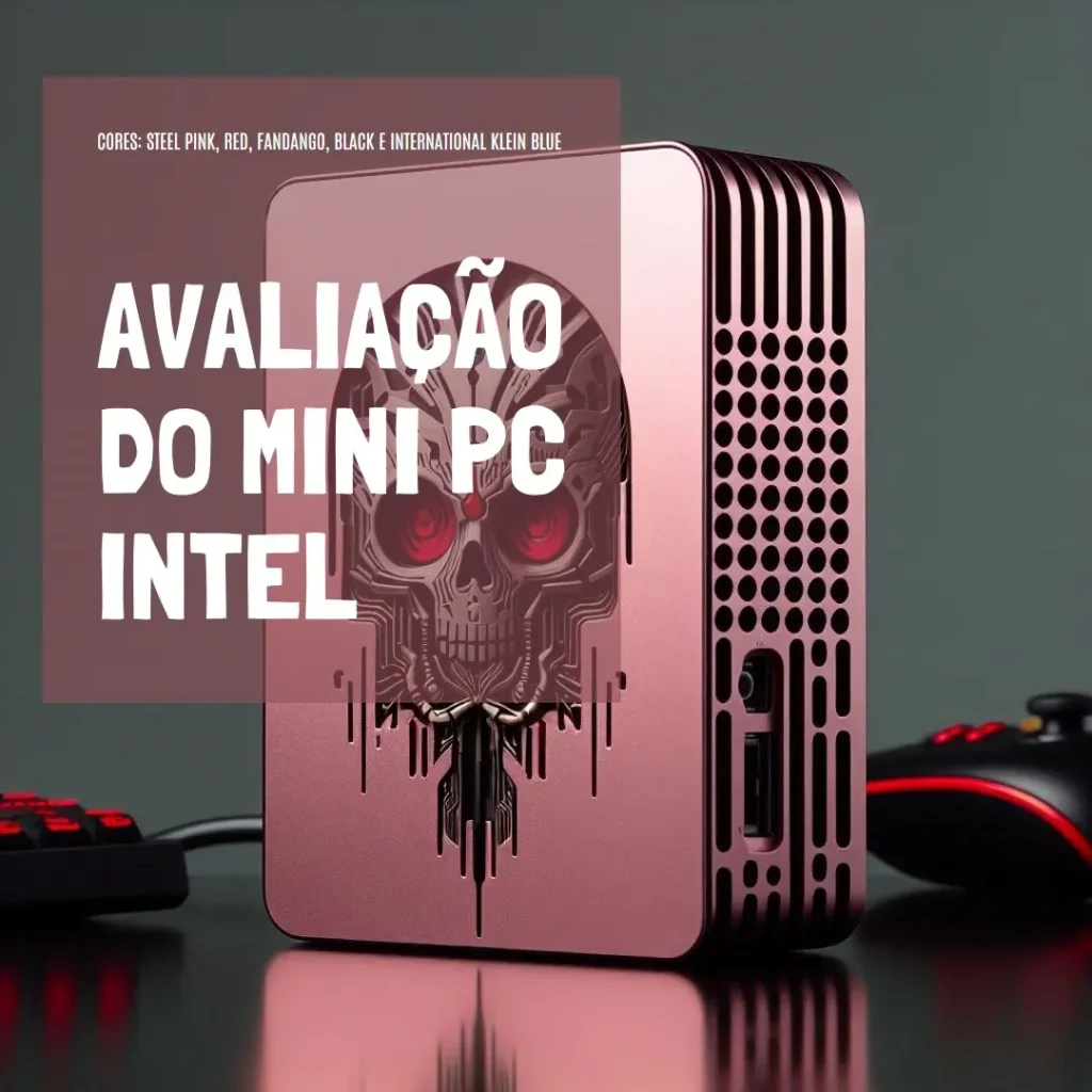 Mini Pc Mini S Processador Intel Alder Lake N95 16GB RAM e 500GB SSD