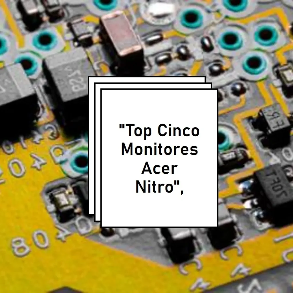 Top Cinco monitor Acer nitro 27