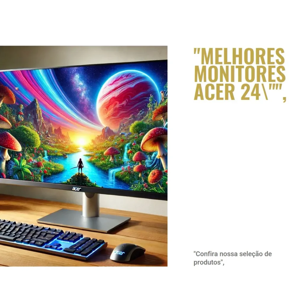 Melhores 5 monitor 24 polegadas Acer