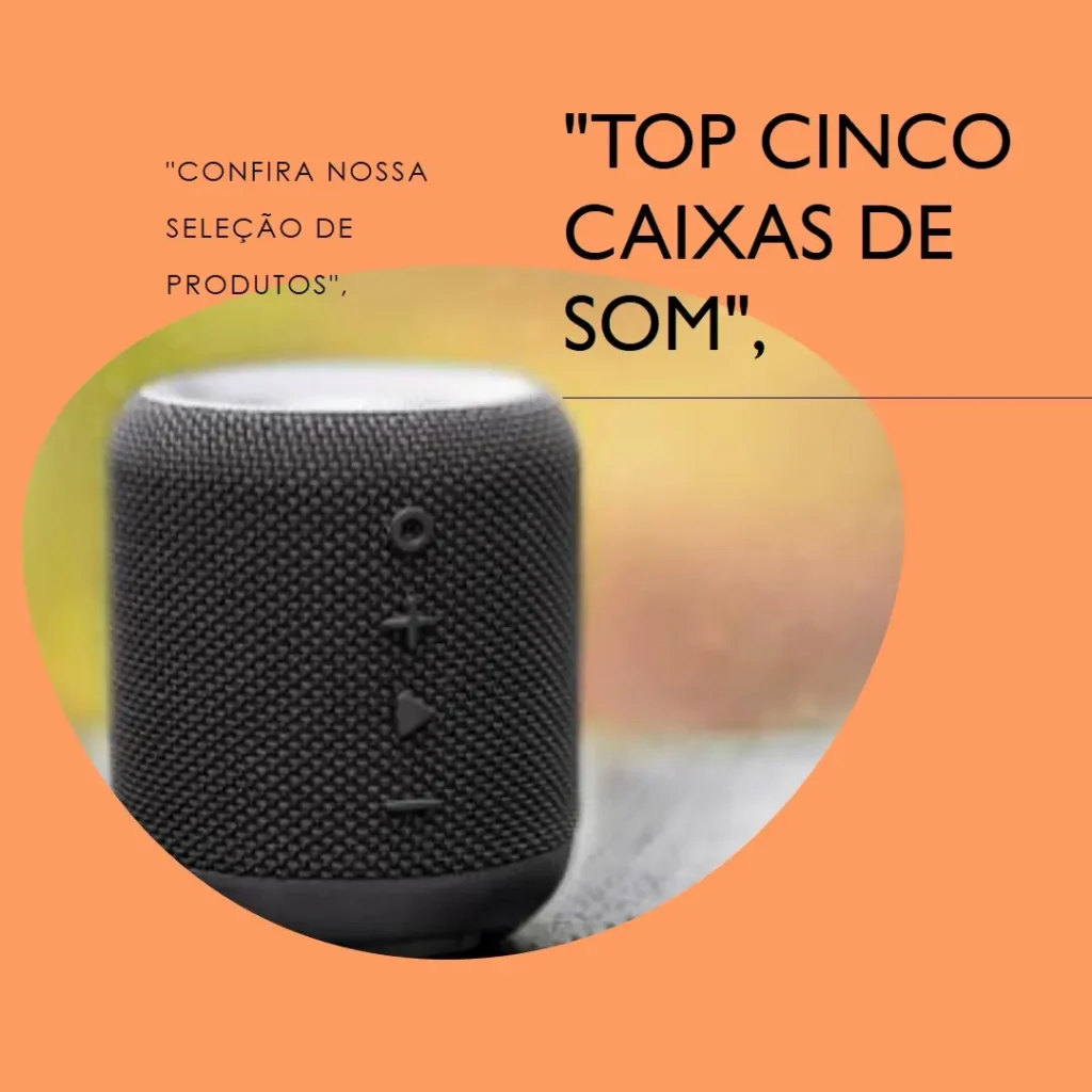 Top Cinco caixa de som LG Xboom go