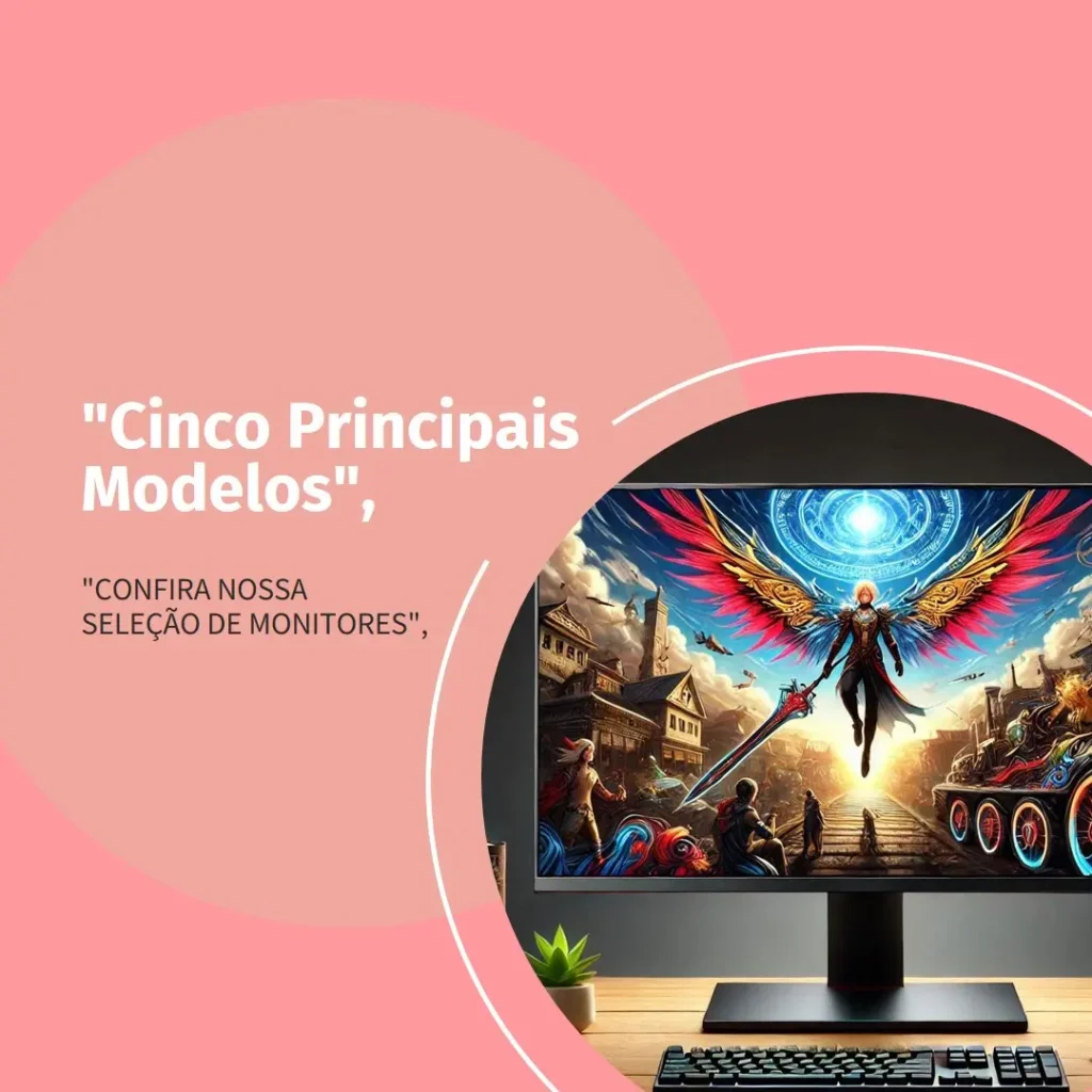 Cinco Principais Modelos de monitor gamer t350