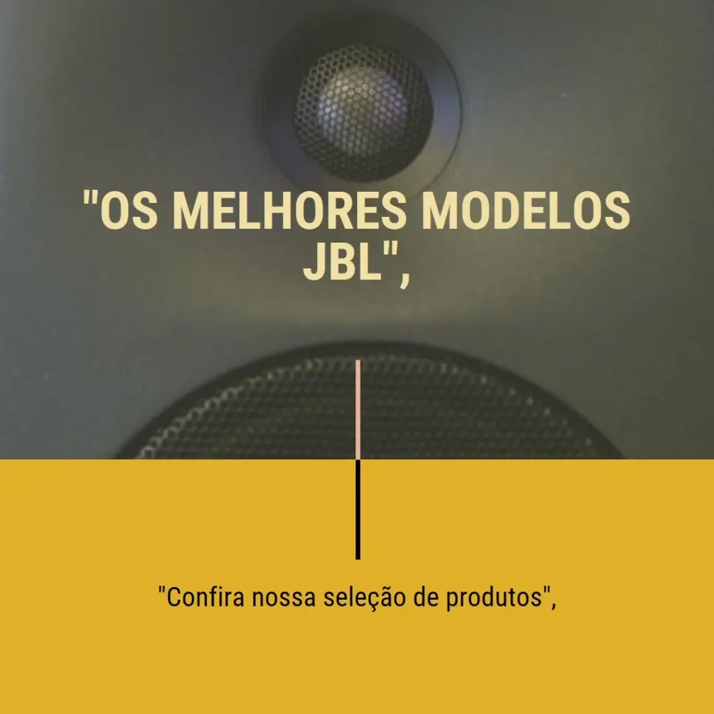 Os 5 Principais Modelos de JBL caixa de som bluetooth partybox encore essential