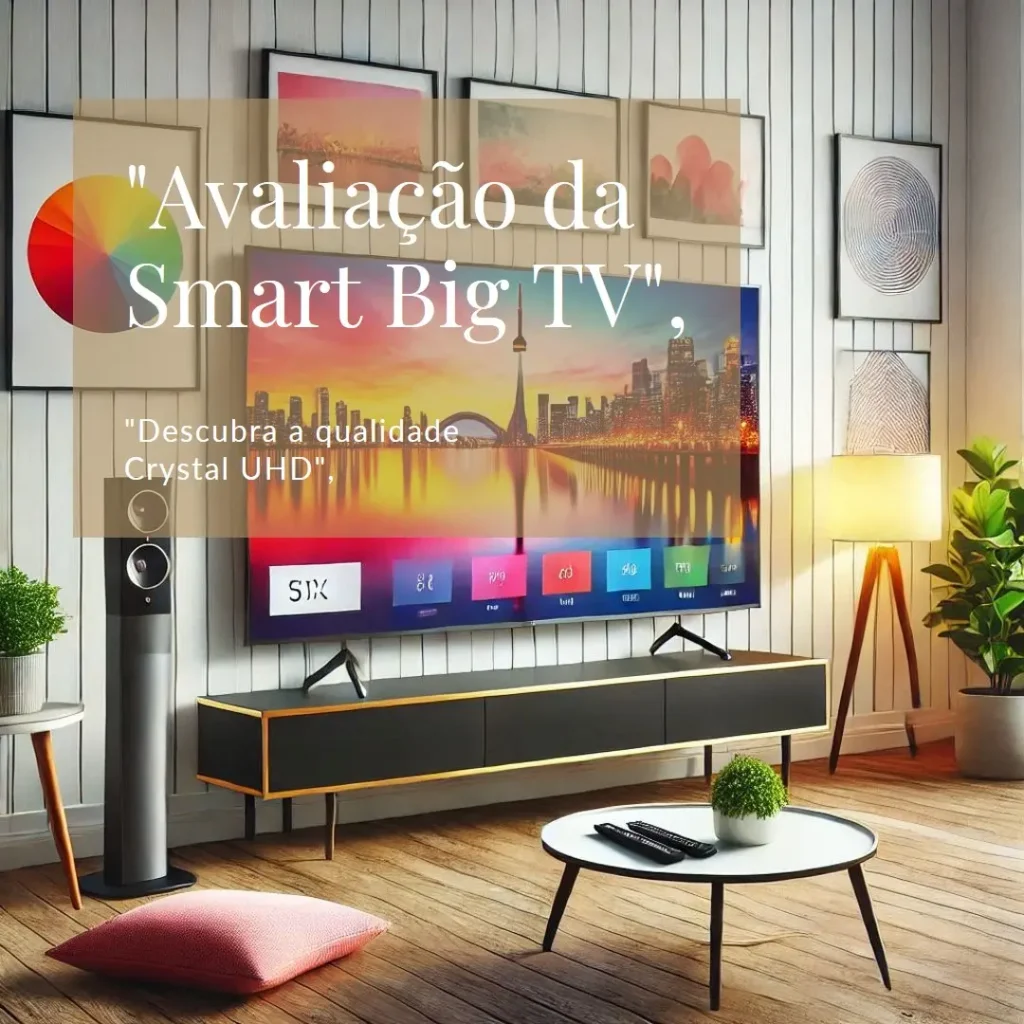 Smart Big TV 85" Crystal UHD 4K 85DU8000 + Soundbar HW-B550/ZD